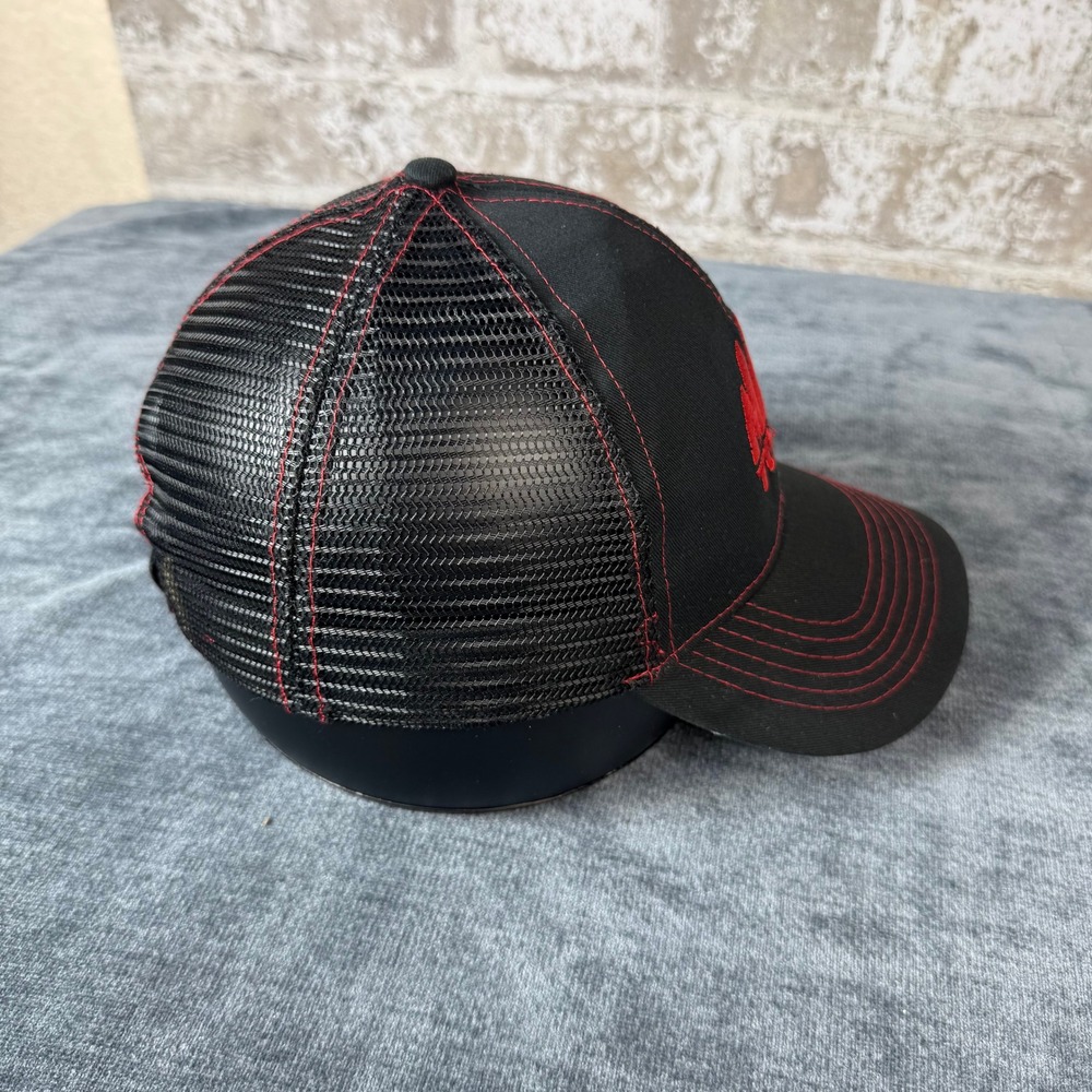 MAC Tools Black Red Adjustable Hat Automotive Mec… - image 4